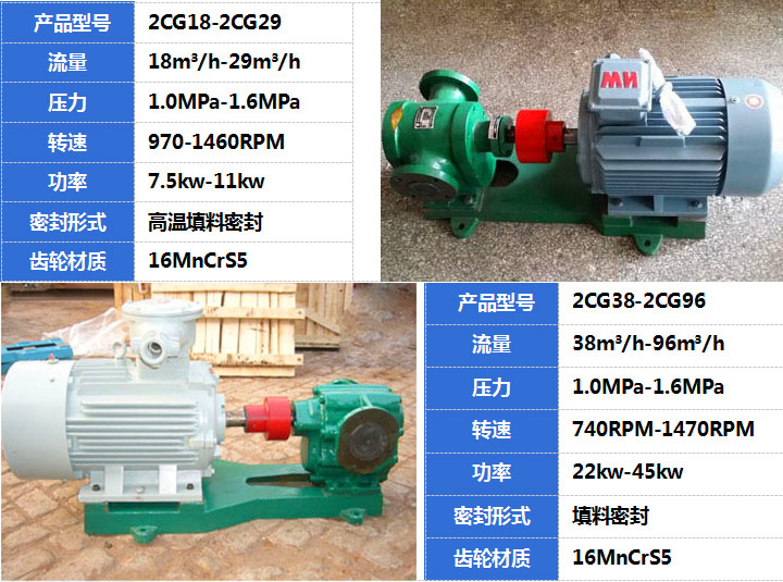 2CG硬齒面渣油泵 2CG硬齒面渣油泵